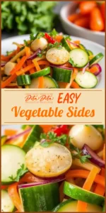 24 Easy Vegetable Sides Vertical Photo