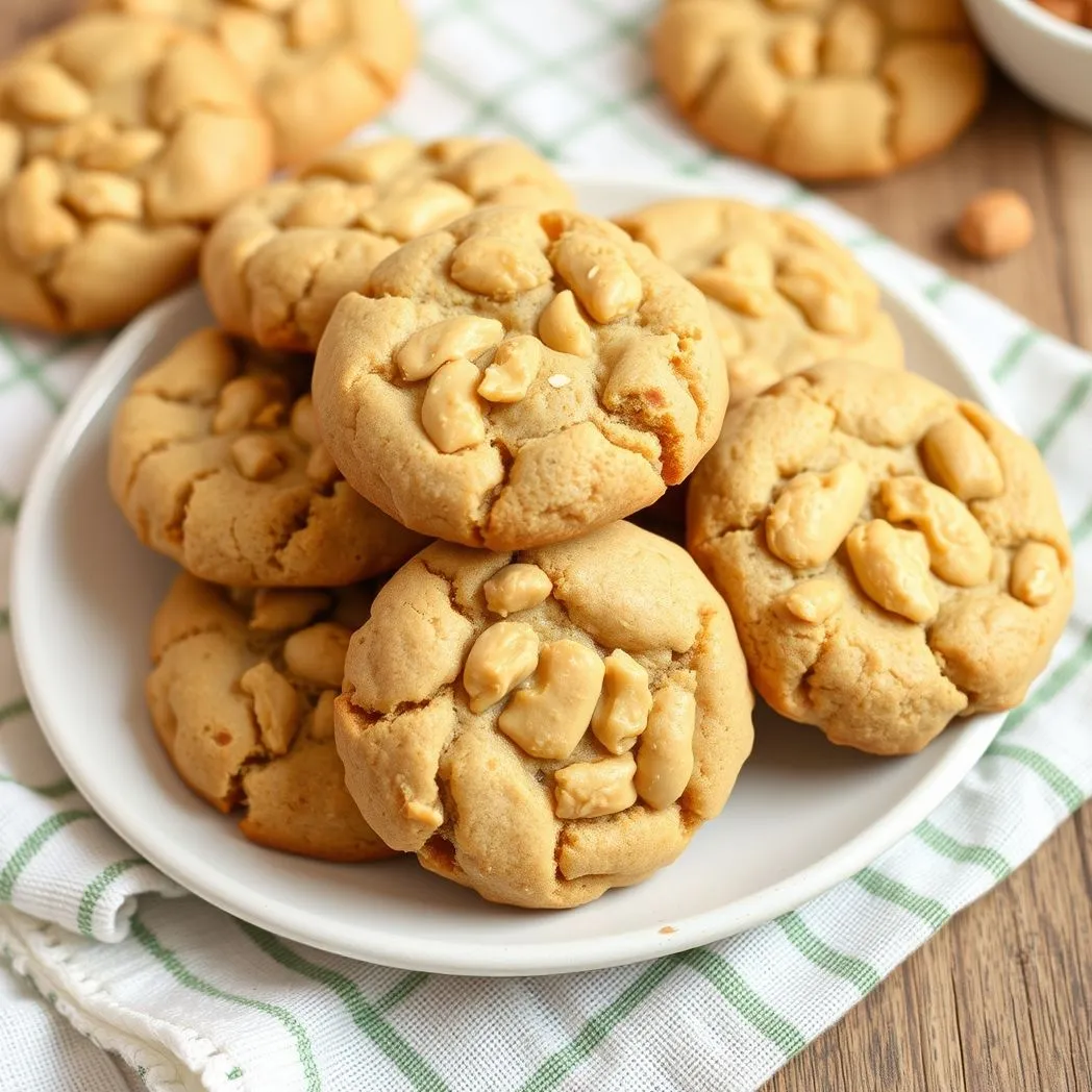 3-Ingredient Peanut Butter Cookies