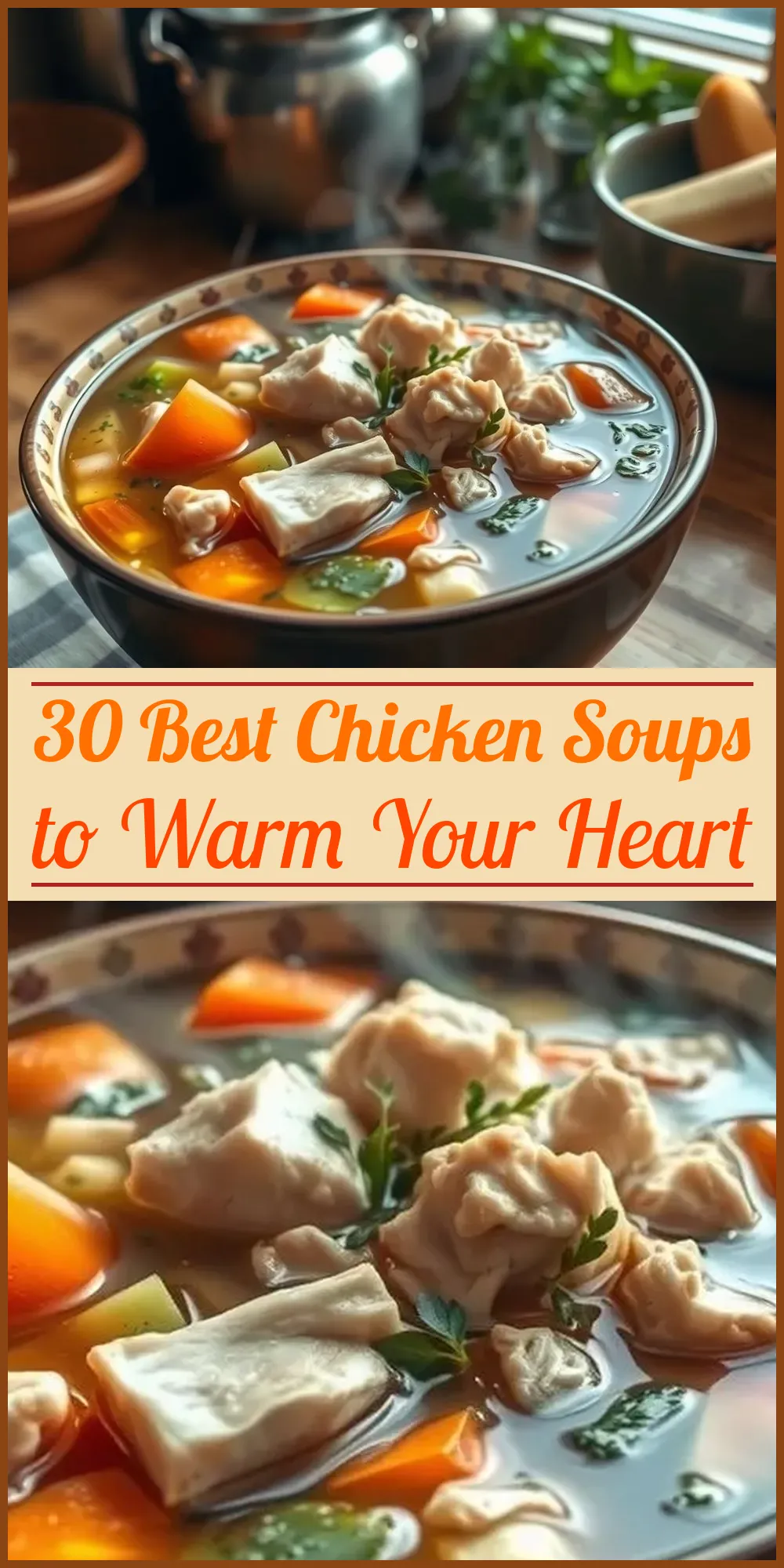 30 Best Chicken Soups to Warm Your Heart Vertical Photo