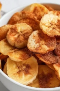 Air Fryer Banana Chips (Easy & Healthy Recipe) Photo