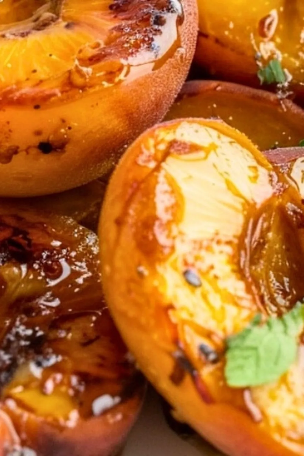 Air Fryer Peaches Photo