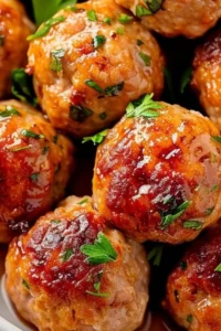 Air Fryer Turkey Meatballs Photo
