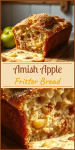 Amish Apple Fritter Bread Vertical Photo