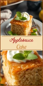 Applesauce Cake Vertical Photo