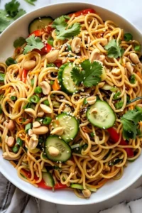 Asian Noodle Salad Photo