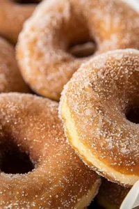 Baked Cinnamon Sugar Donuts Photo