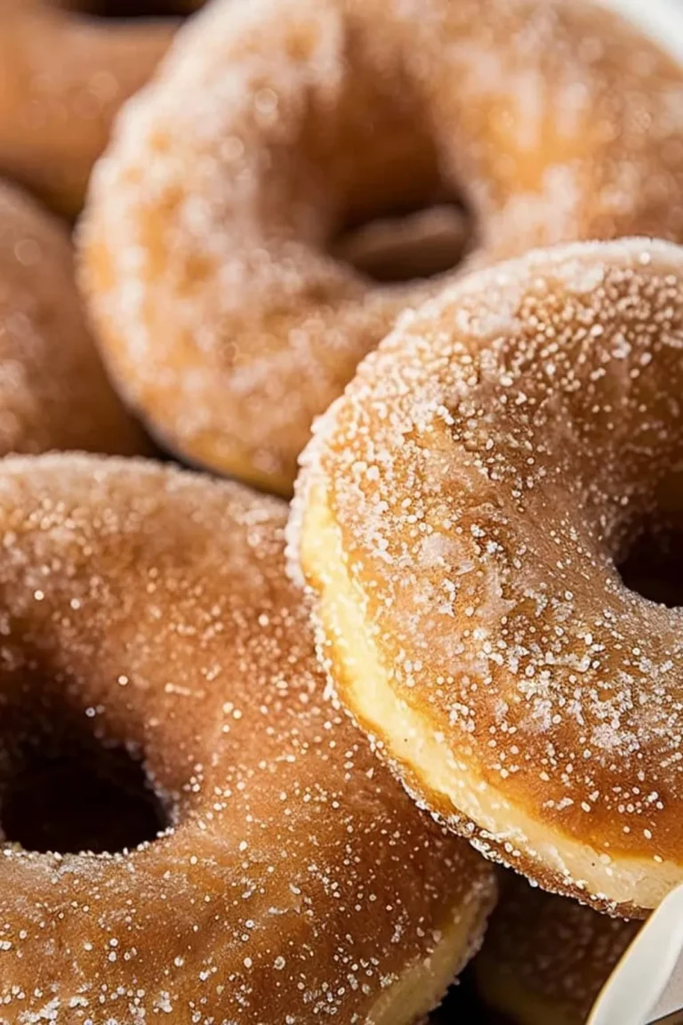 Baked Cinnamon Sugar Donuts Photo