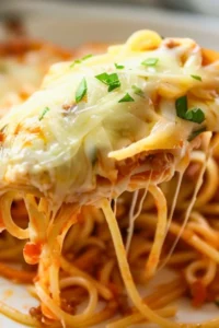 Baked Cream Cheese Spaghetti Photo