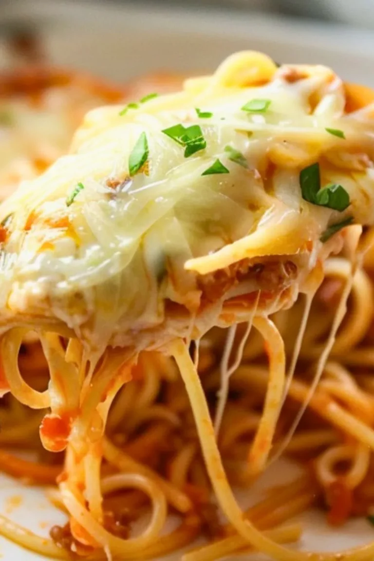 Baked Cream Cheese Spaghetti Photo