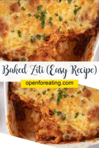 Baked Ziti (Easy Recipe) Vertical Photo