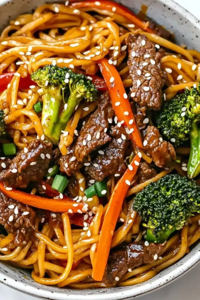Beef and Broccoli Lo Mein Photo