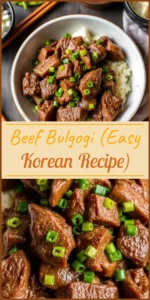 Beef Bulgogi (Easy Korean Recipe) Vertical Photo