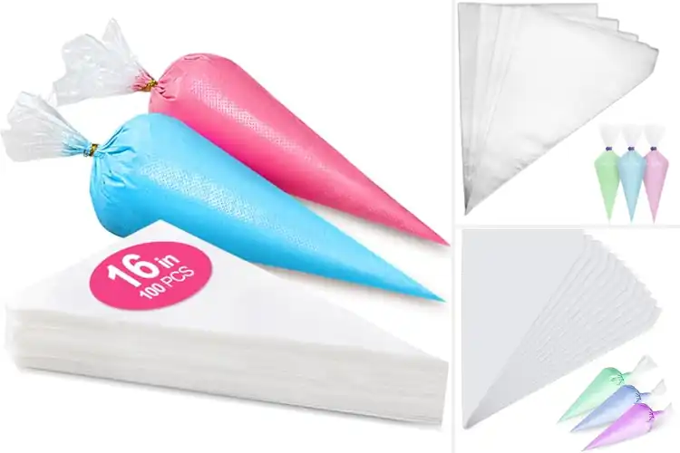 Detailed view of Best 100Pcs Pastry Bags: Mess-Free Decorating Made Easy