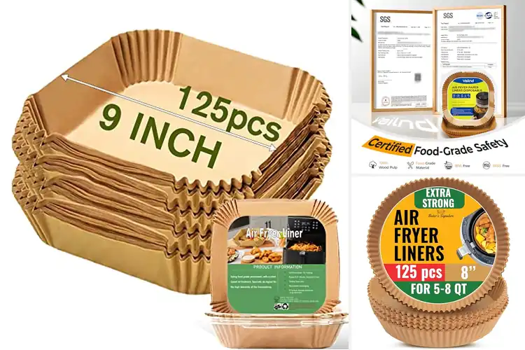 Detailed view of Best 125 Pack Parchment Liners