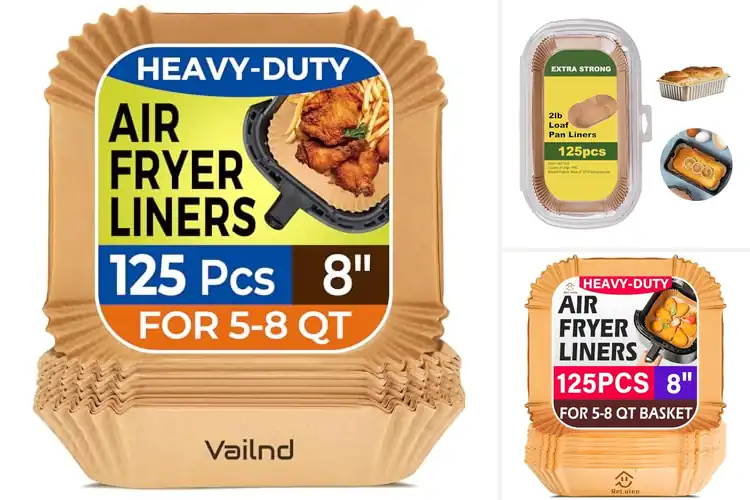 Detailed view of 10 Best 125Pcs Parchment Liners: No More Sticking