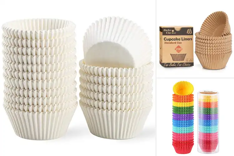 Detailed view of Best 2 Oz Cupcake Capacity Liners