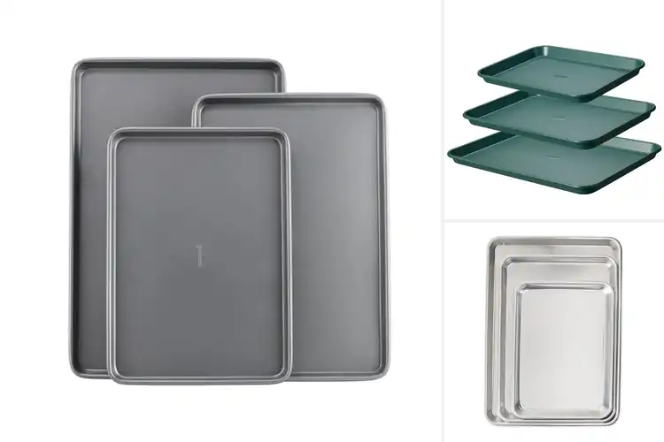 Detailed view of Best 3 Piece Baking Sheet Set