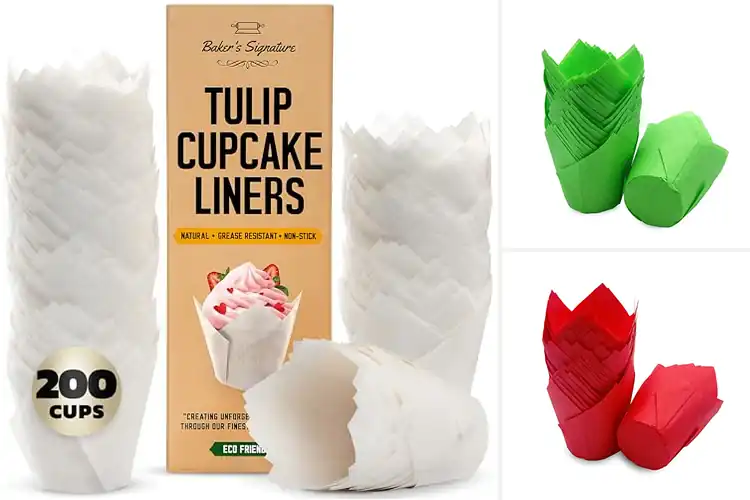 Detailed view of Best 5 Cm Bottom Tulip Cupcake Liners