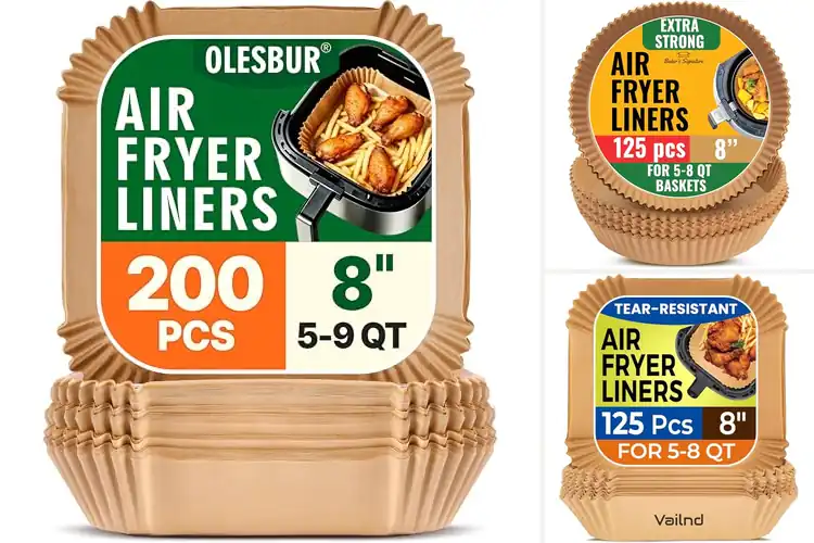 Detailed view of Best 8 Inch Air Fryer Liners For Baskets
