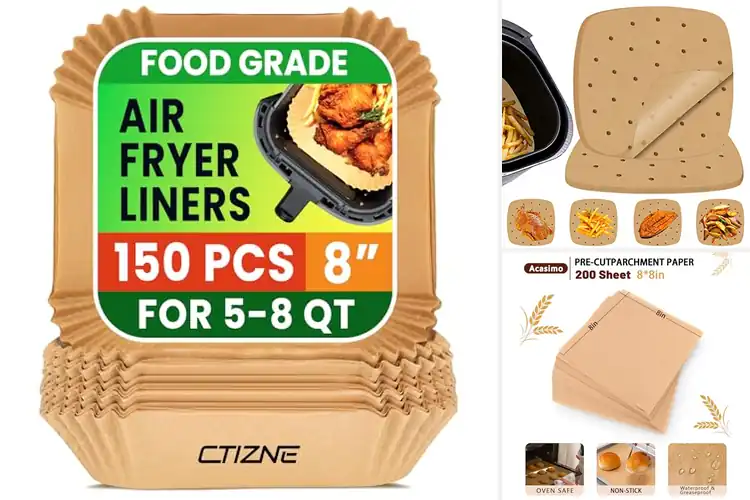 Detailed view of 10 Best 8 Inch Square Liners for Easy Cleanups