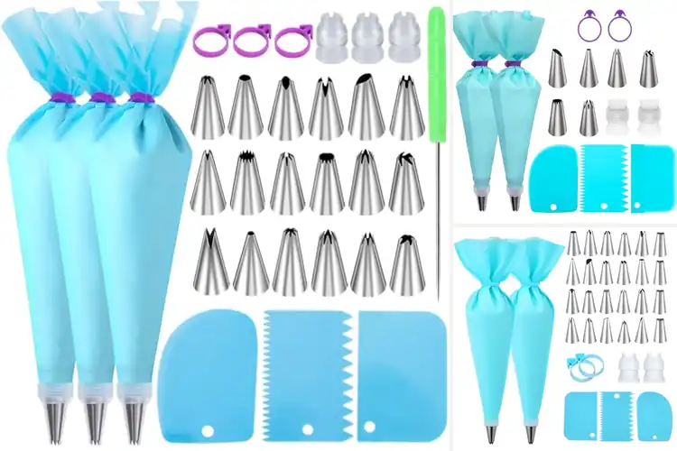 Detailed view of Best Affordable Piping Bags Combo