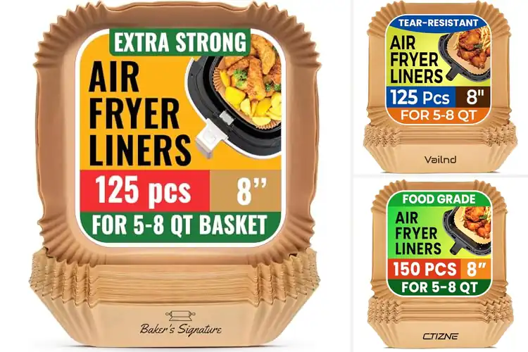 Detailed view of 10 Best Air Fryer Disposable Liners: Hassle-Free Cooking