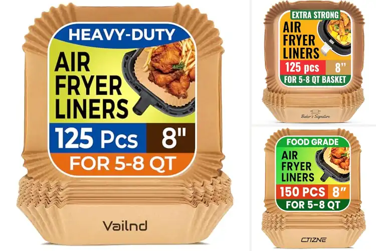 Detailed view of 10 Best Air Fryer Liners for Mess-Free Frying