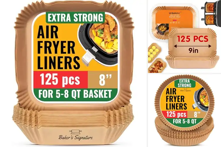 Detailed view of 10 Best Air Fryer Paper Liners for Easy Cleanup: Top Picks