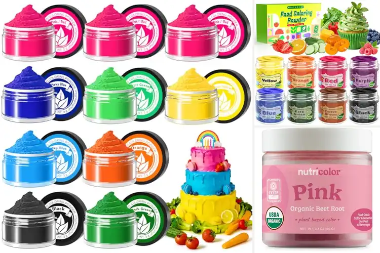 Detailed view of Best Allergen Free Food Color Powders