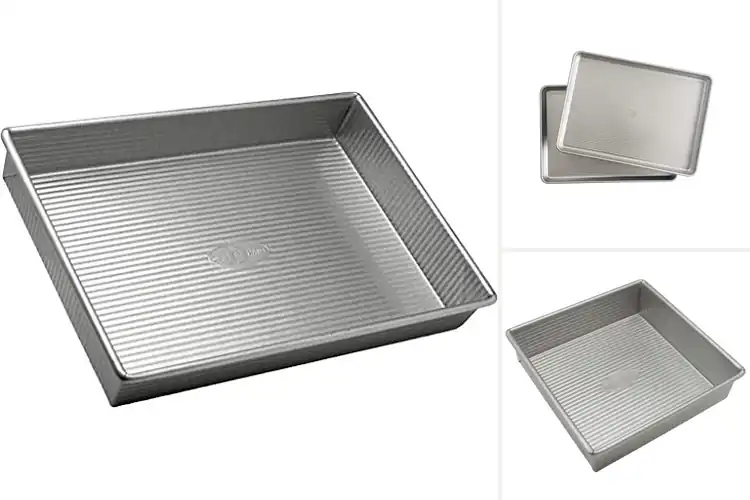 Detailed view of Best Aluminized Steel Baking Pans