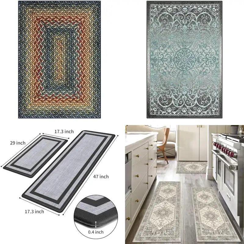 10 Best Anti Skid Kitchen Rugs for Safety and Style