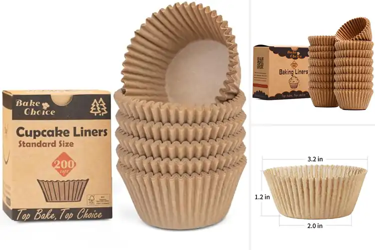 Detailed view of 10 Best Bake Choice Cupcake Liners for Moist Bakes