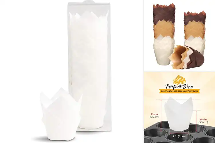 Detailed view of 9 Best Bake Choice Tulip Cupcake Liners: Hassle-Free Baking Fun