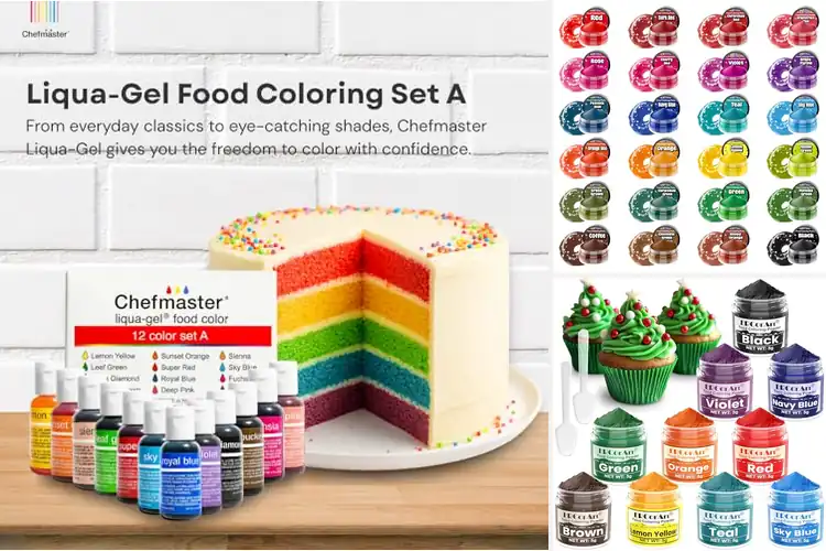 Detailed view of Best Baking Food Colors