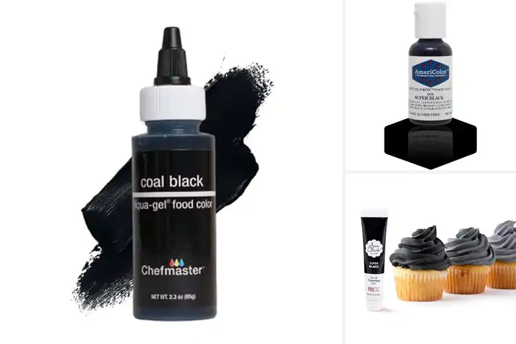 Detailed view of Best Black Food Colorings for Cakes