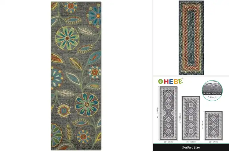 Detailed view of 10 Best Bohemian Kitchen Rugs to Add Cozy Charm