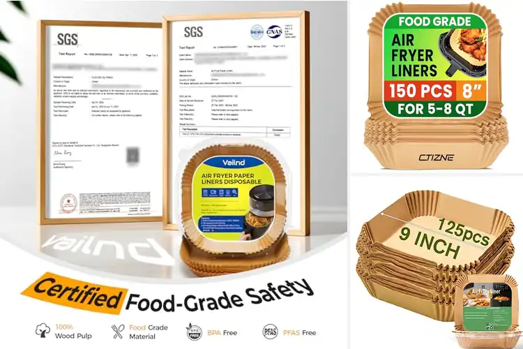Detailed view of Best BPA Free Pfas Free Paper Liners