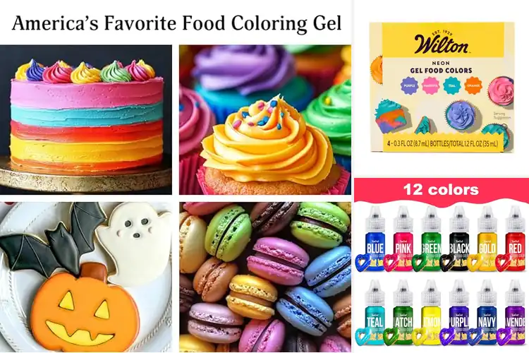 Detailed view of 10 Best Buttercream Colorings for Vibrant, Easy Cakes