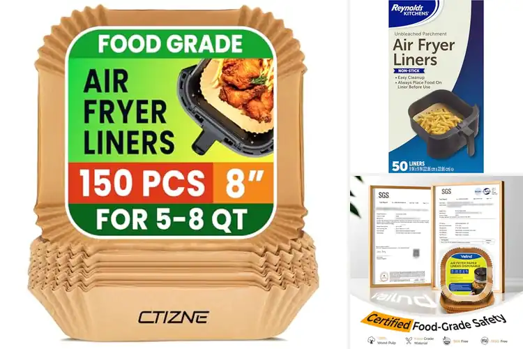 Detailed view of 10 Best Buys For Unbleached Air Fryer Liners: Top Picks
