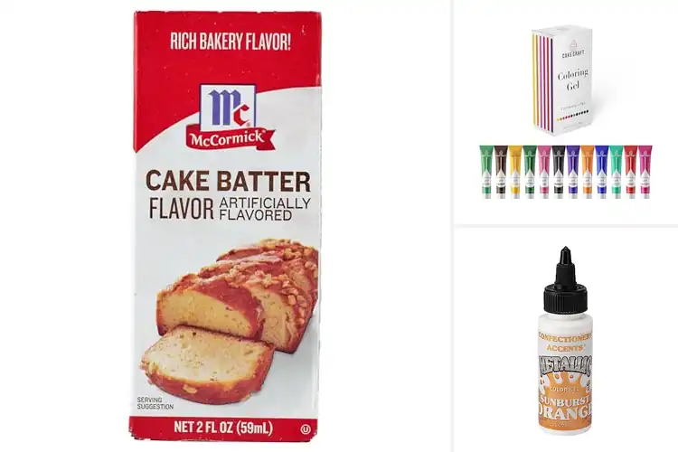 Detailed view of Best Cake Batter Colorants : Bake Brighter Treats