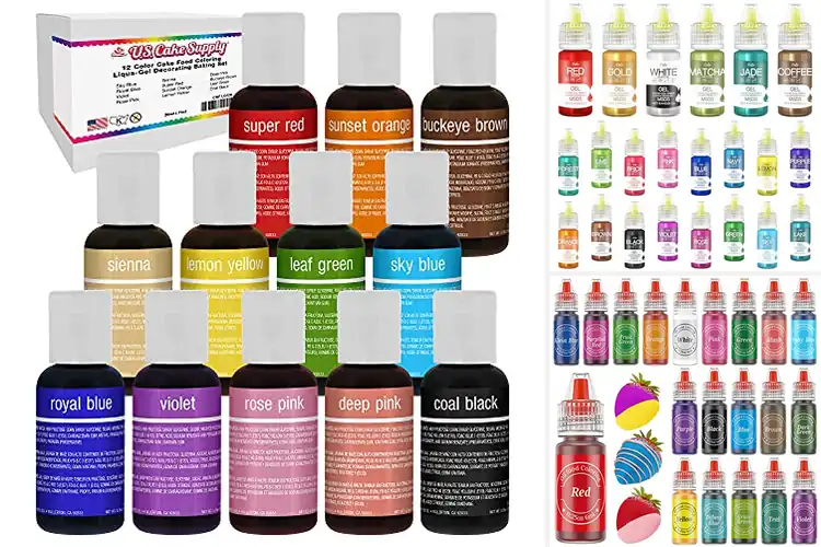 Detailed view of Best Cake Coloring Sets