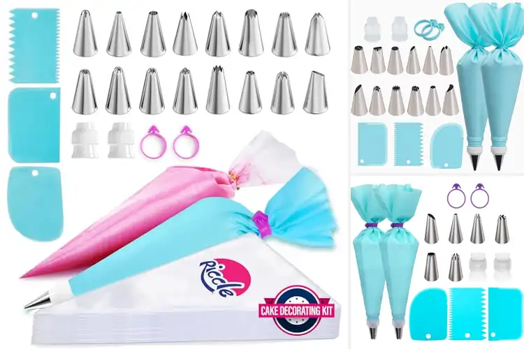 Detailed view of Best Cake Decorating Kit With Reusable Bag