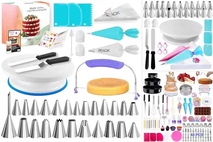 Detailed view of Best Cake Decorating Kits For Beginners And Pros