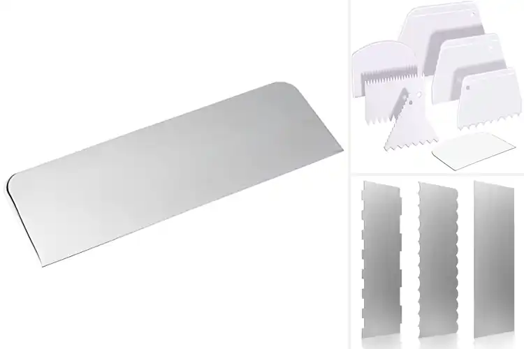 Detailed view of 10 Best Cake Scrapers: Smooth Frosting Made Easy