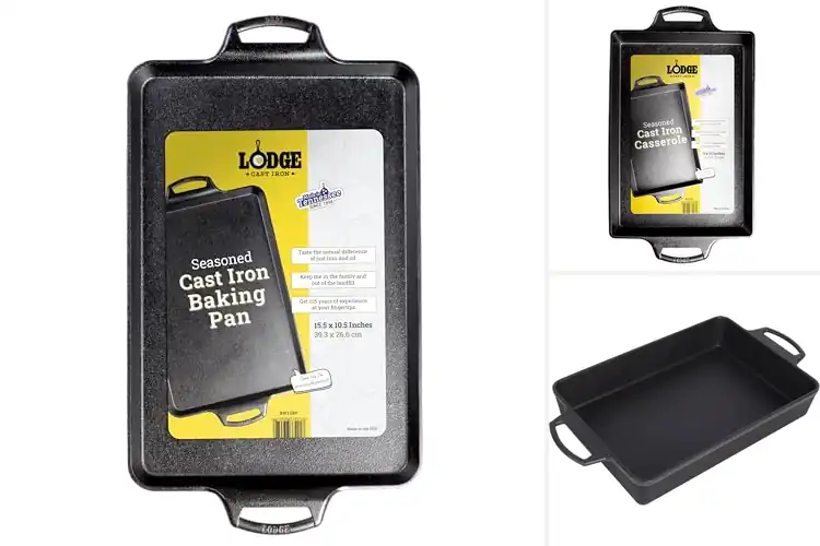 Detailed view of Best Cast Iron Baking Pans: Bake Like a Pro