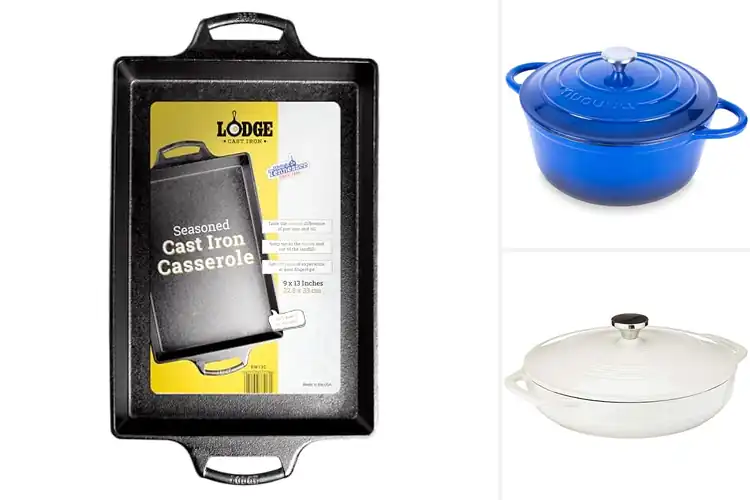Detailed view of Best Cast Iron Casseroles