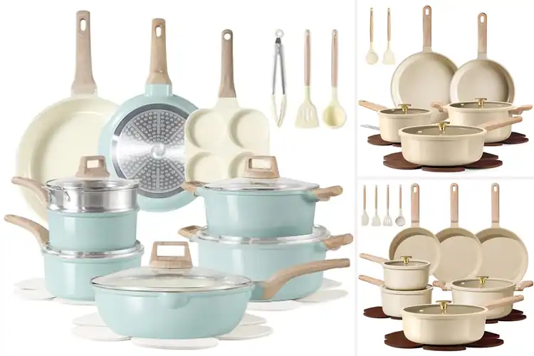 Detailed view of Best Ceramic Cookware: Top Brands for Stress-Free Cooking