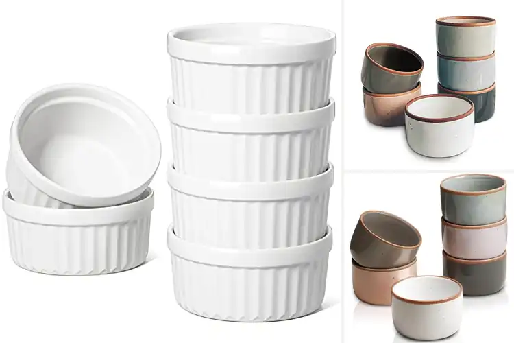 Detailed view of Best Ceramic Ramekins Sets