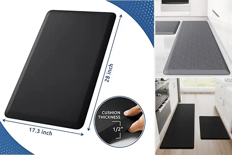 Detailed view of 10 Best Comfortable Kitchen Mats for Pain-Free Cooking