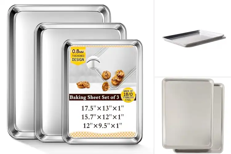 Detailed view of Best Commercial Grade Baking Pans